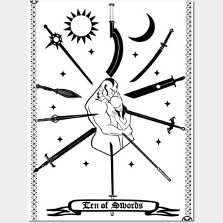 Ten of Swords Posters and Art